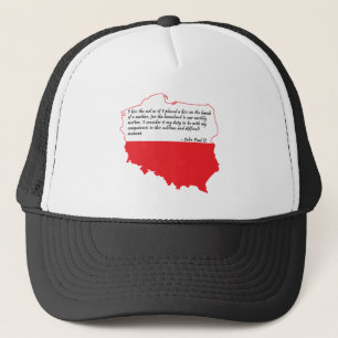 Quote From Pope John Paul II Trucker Hat