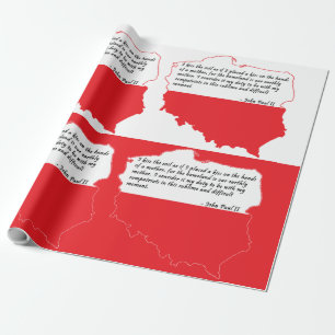 Quote From Pope John Paul II Wrapping Paper