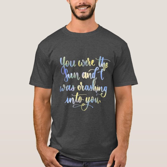 Quote from Rainbow Rowell's Carry On T-Shirt (Front)