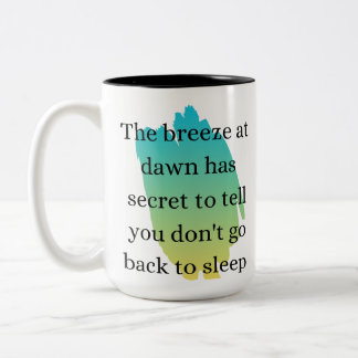 Quote gift mug