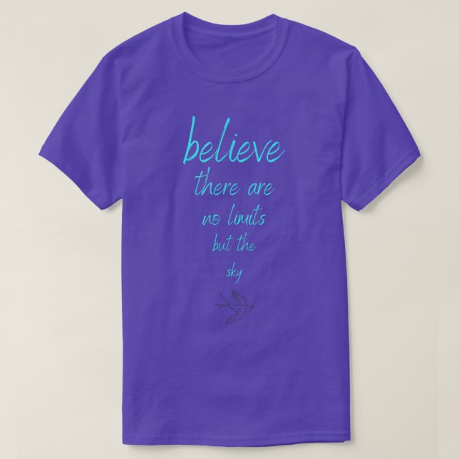 Quote Motivation  T-Shirt (Design Front)