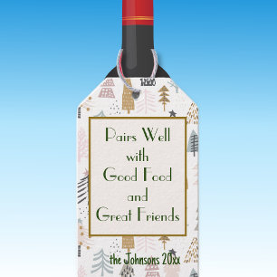 Quote Name    Winter Holidays Wine Bottle Gift Tags