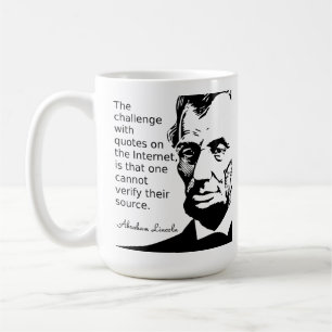Quote of Lincon Mug
