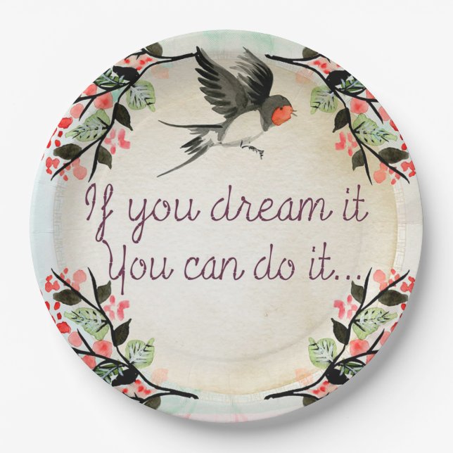 Quote Paper Plate (Front)