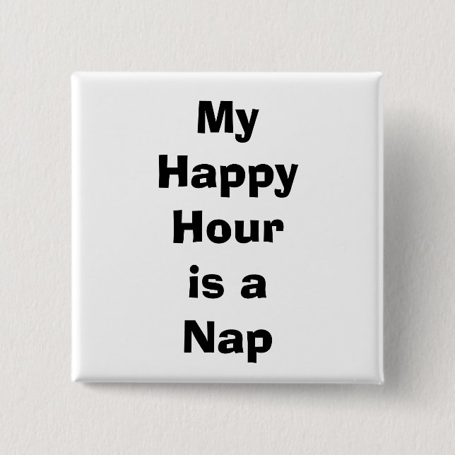 quote, parenting 2 inch square button (Front)