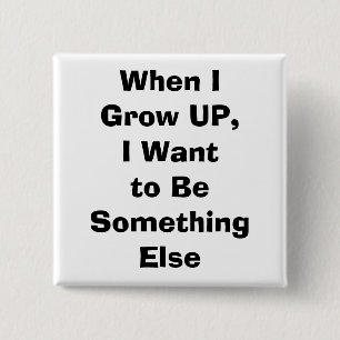 quote, parenting 2 inch square button