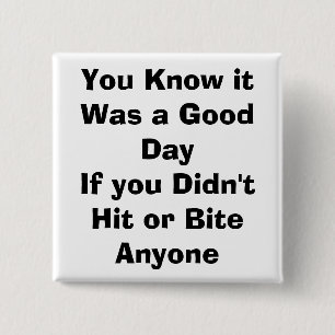 quote, parenting 2 inch square button