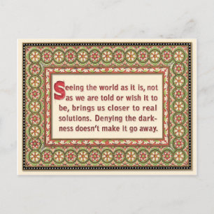 Quote Postcard or Mini Art