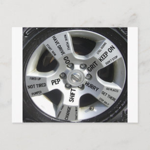 Quote Products for Car Lovers Postcard