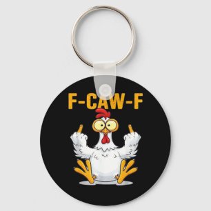 Quote Rooster Meme Classic Keychain