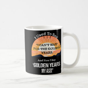 Quote Sr. Citizen Old Age Getting Old Retirement Coffee Mug