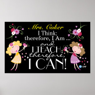 Quote Teachers CAN Do What They Teach Poster