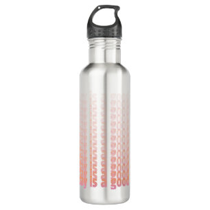 Quote Today Is A Good Day Peach And Pink 710 Ml Water Bottle