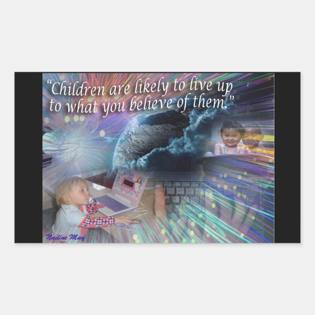 Quotes about our Children Sticker (Front)