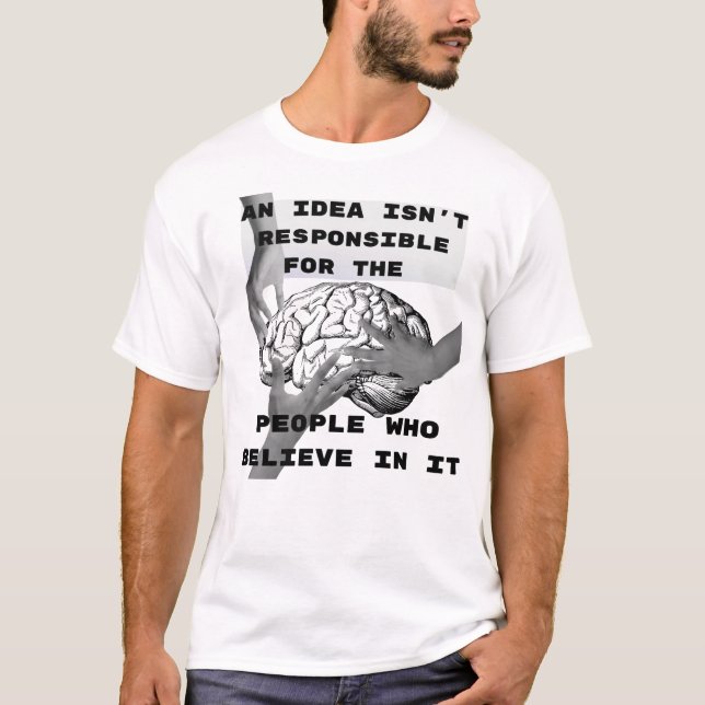 quotes art ideas  mind  people  philosophy T-Shirt (Front)