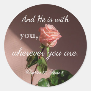 quotes classic round sticker