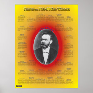 Quotes from Nobel Prize Winners Poster