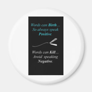 "QUOTES~N~ MOTION" GEAR WEAR 25 by CARA G. RHODES Magnet