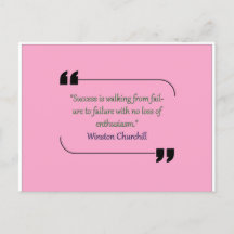 quotes postcard