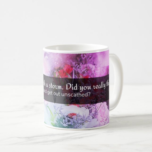 Quotes to Inspire: Embrace Love & Positivity Coffee Mug (Front Right)