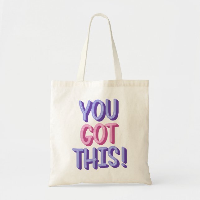 Quotes tote bag  (Front)