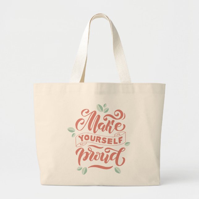 Quotes tote bag  (Front)