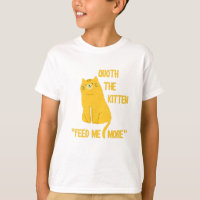 Quoth The Kitten Feed Me More!