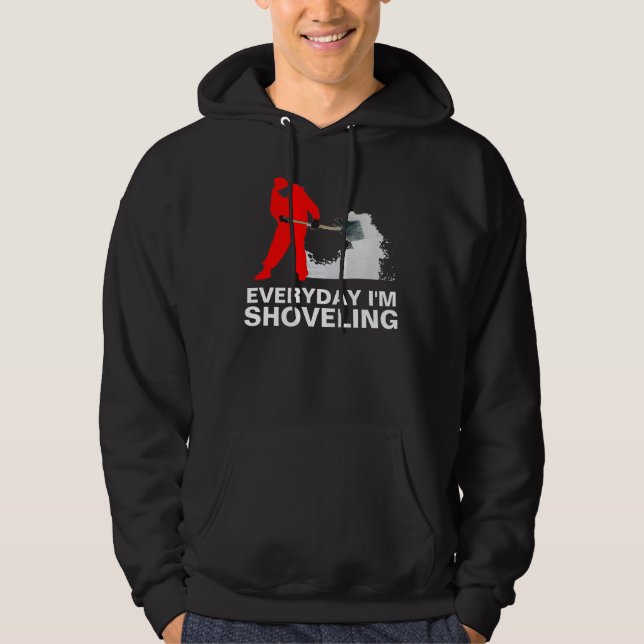 Quotidien je pelle le sweat - shirt à capuche (Devant)