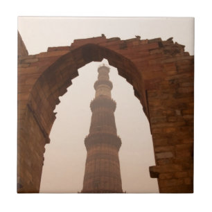 Qutub Minar in Delhi Tile