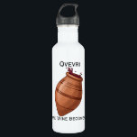 Qvevri 710 Ml Water Bottle<br><div class="desc">Qvevri is a traditional Georgian winemaking vessel, deeply embedded in the country's rich winemaking history. These large, clay pots are used for fermenting and aging wine, and their unique design allows the wine to interact with the natural elements of the clay, creating distinct flavors that are characteristic of Georgian wines....</div>