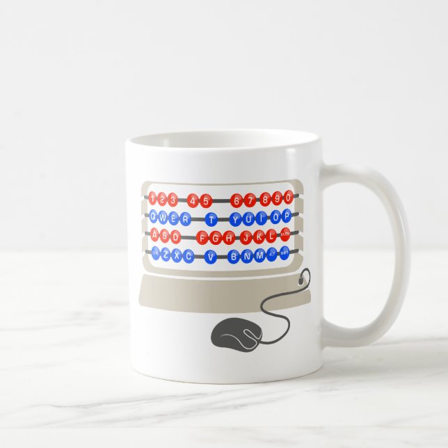 QWERTY B.C. COFFEE MUG (Right)