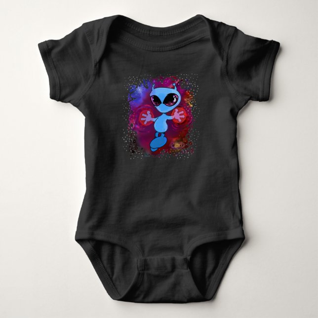 Qwiby  baby bodysuit (Front)