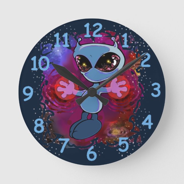 Qwiby Round Clock (Front)