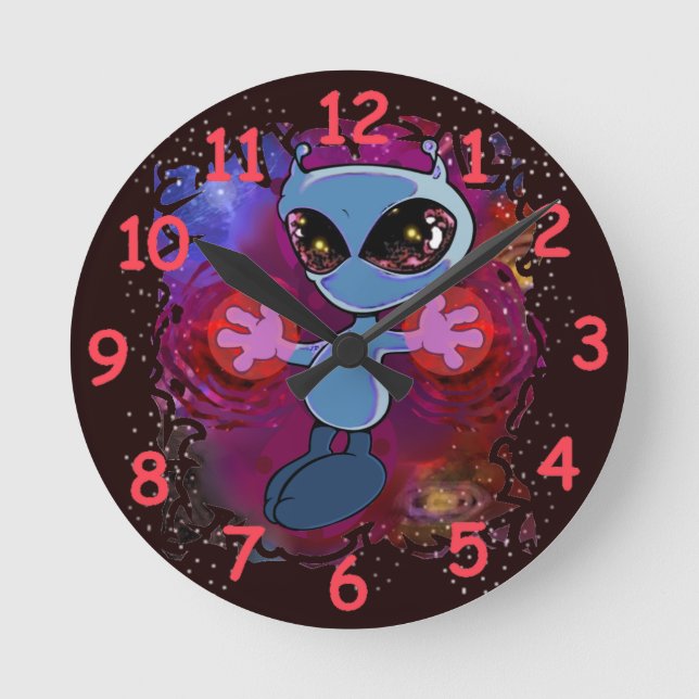 Qwiby Round Clock (Front)