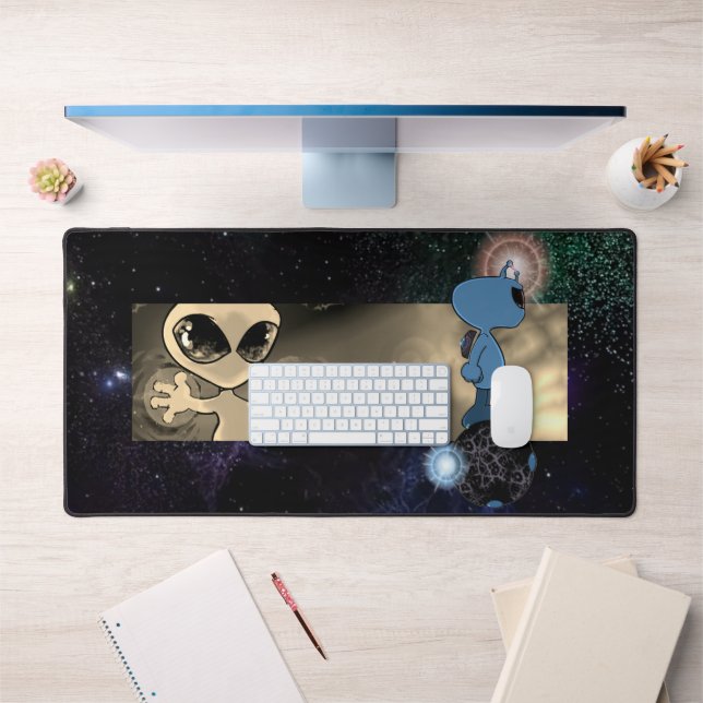 Qwiby's Sphere Rider | Kids Desk Mat (Office 1)