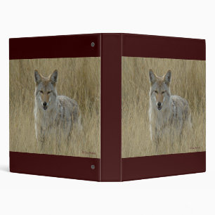 R2 Coyote in Tall Grass Binder