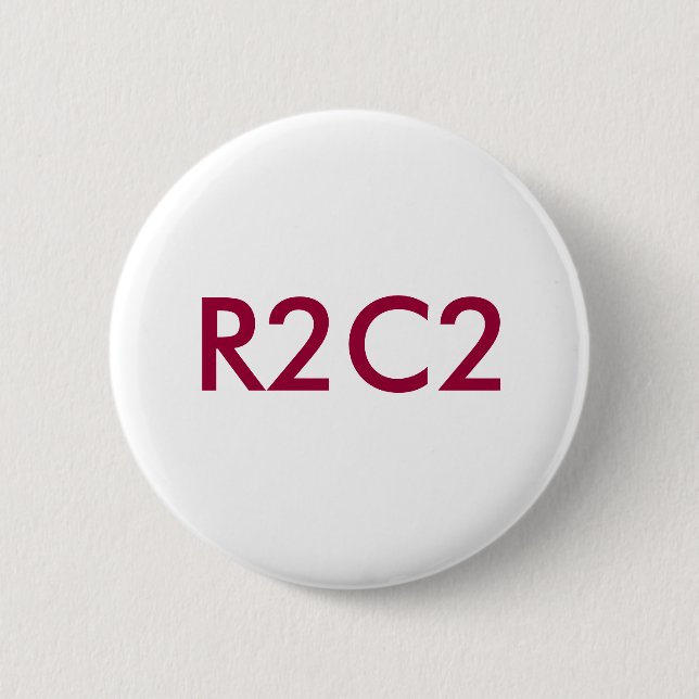 R2C2 2 INCH ROUND BUTTON (Front)