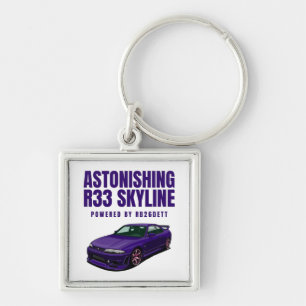 R33 Skyline GTR Keychain