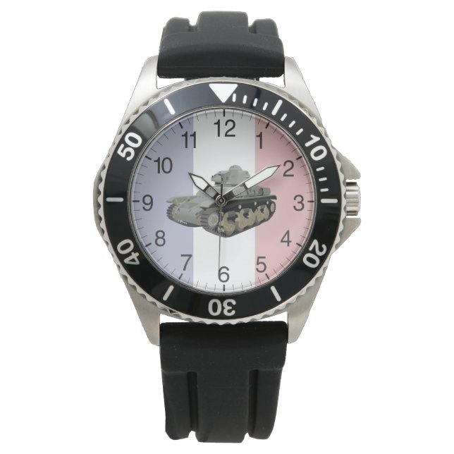R35 French WW2 Tank Watch (Front)