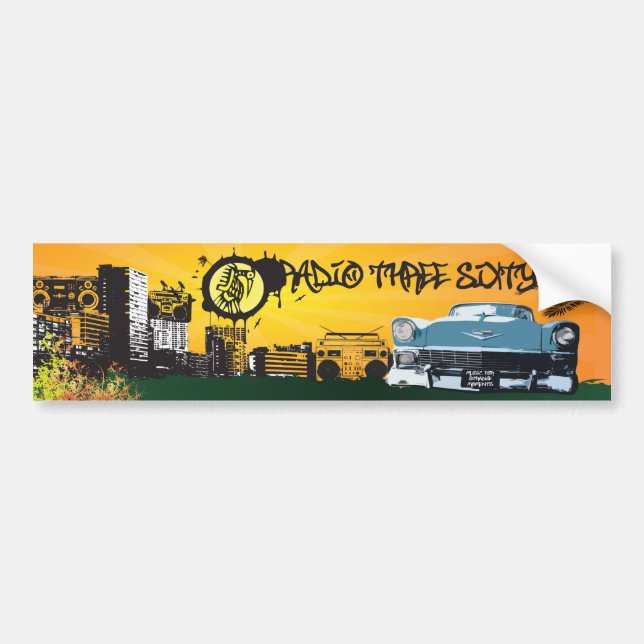 R360 Bumper Sticker (Front)