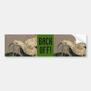 R8 Prairie Rattlesnake Bumper Sticker