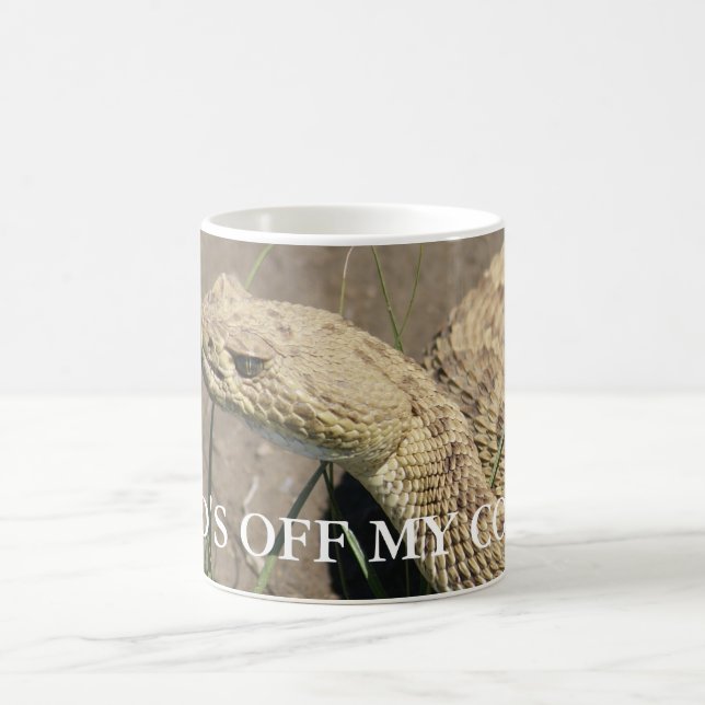 R8 Prairie Rattlesnake Coffee Mug (Center)
