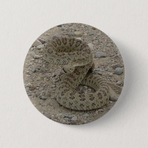 R9 Prairie Rattlesnake 2 Inch Round Button