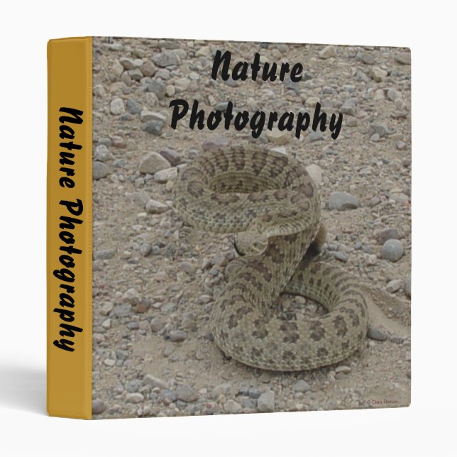 R9 Prairie Rattlesnake Coiled Binder (Front/Spine)