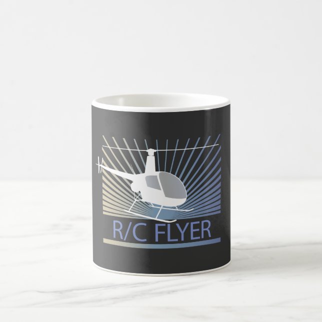 R-C Flyer Copter Coffee Mug (Center)