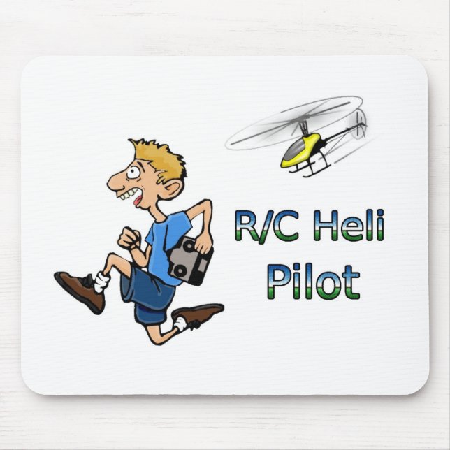 R/C Helicopter Joke mousepad (Front)