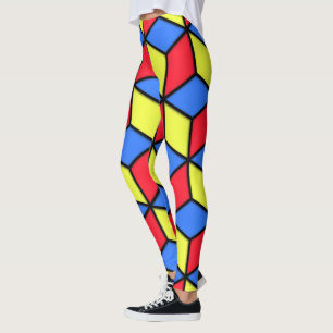 R Cube Look Leggings