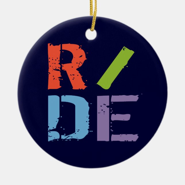 R/DE II CERAMIC ORNAMENT (Front)