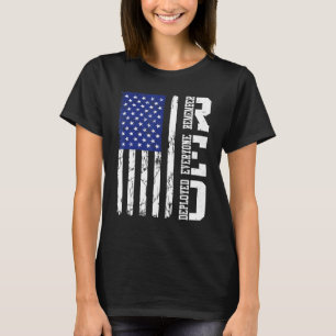 R E D Friday Distressed US Flag Remember Everyone T-Shirt