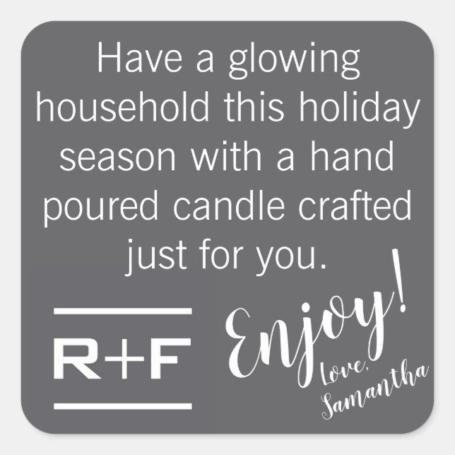 R+F Gift Sticker (Front)